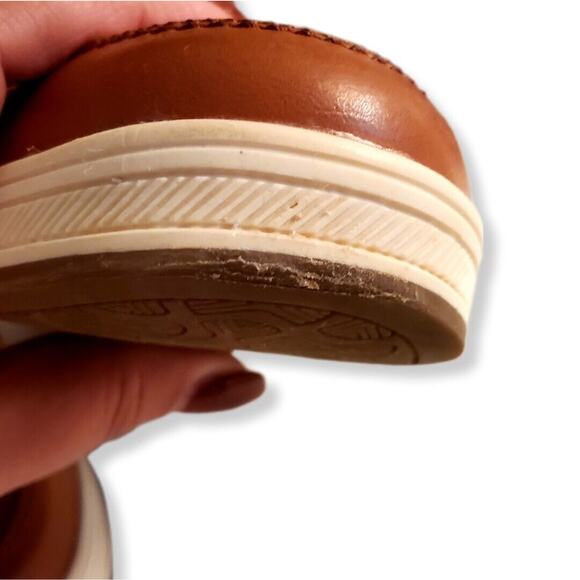 Men Brown Leather Chukka Ankle Boots 10.5 Fall Classic Preppy Casual Outdoors - Picture 12 of 13